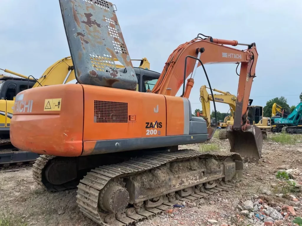 Used Hitachi ZX200 Excavator