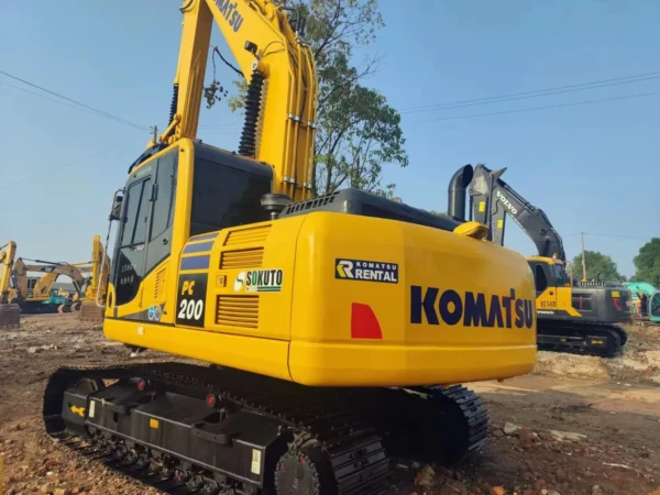 Used Komatsu PC200 Excavator - Image 6